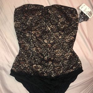 New with tags! Forever 21 lace bodysuit!